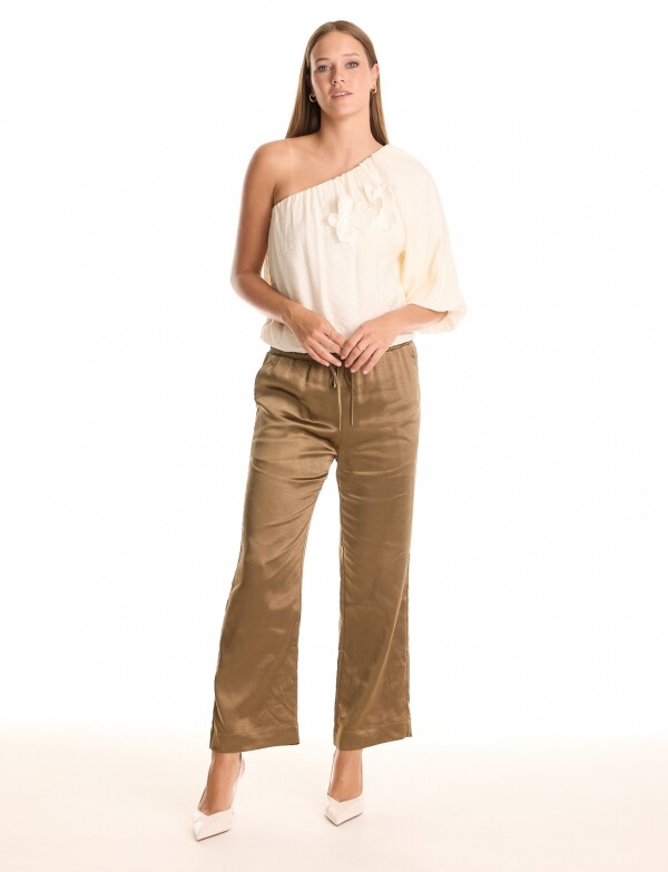 Pantalon Saten OLIVA