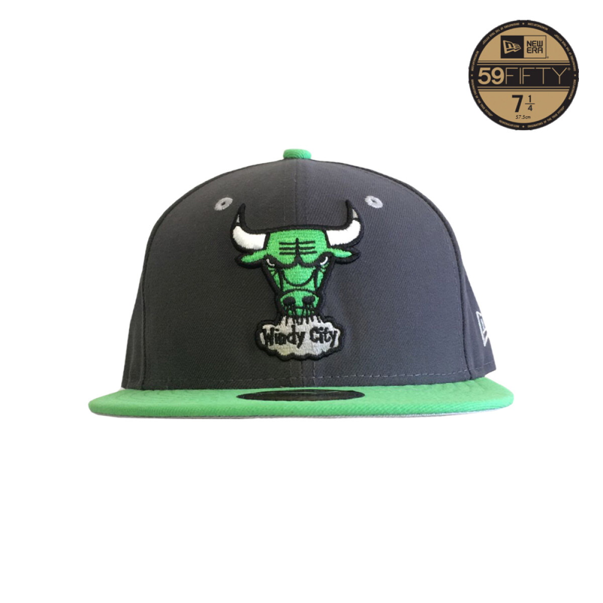 GORRO NEW ERA CHICAGO TORO - Grey/Green 