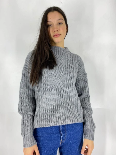 BUZO SLOWLY 2327 GRIS