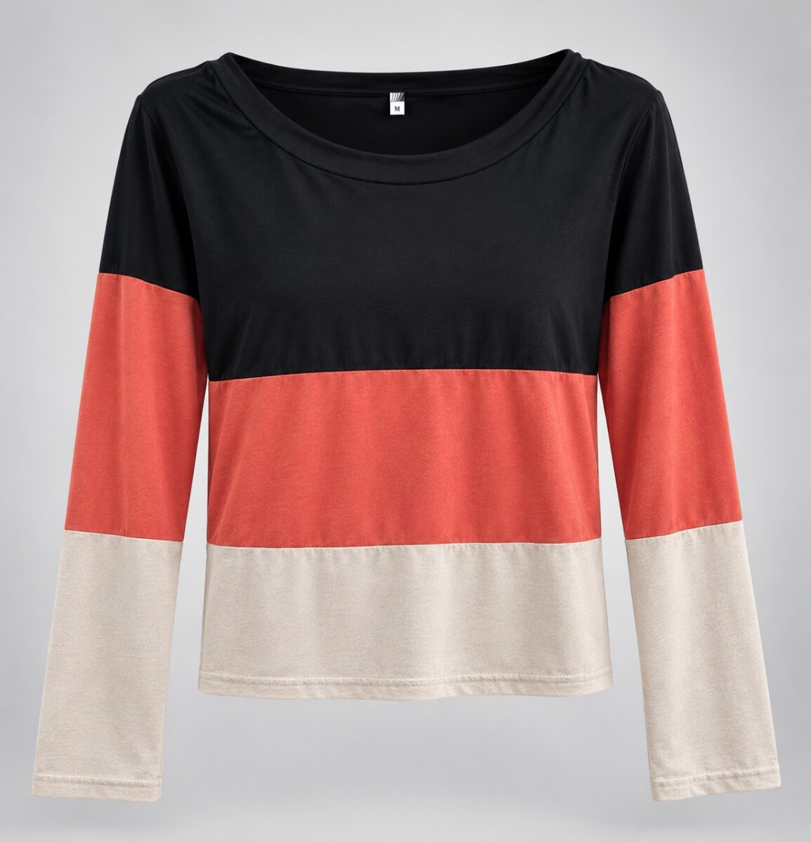 Remera California - Negro|terracota|beige 
