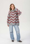 Sweater Horizonte Rojo