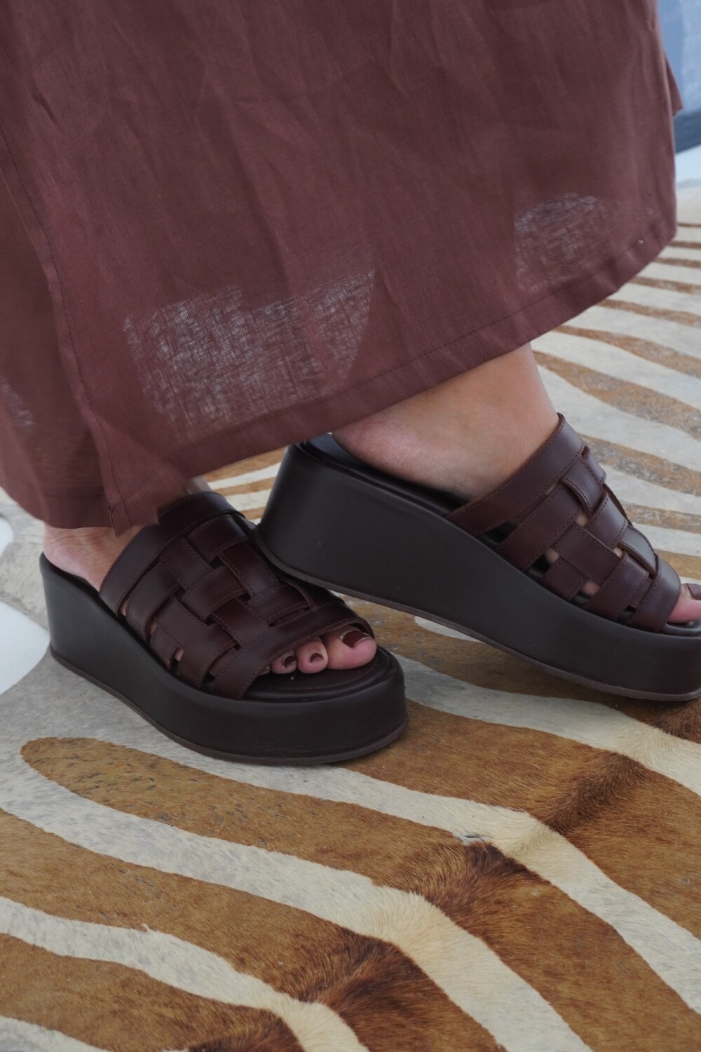 Furor Sandal Chocolate