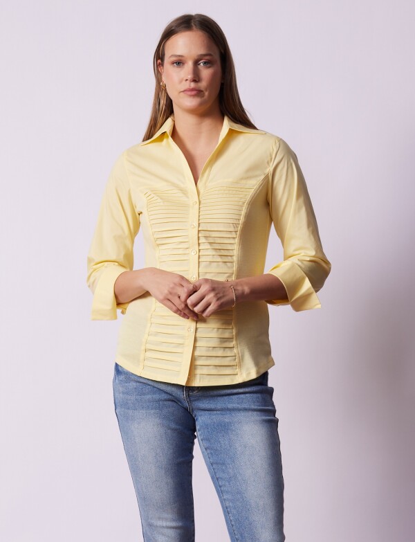 Camisa Tablitas AMARILLO