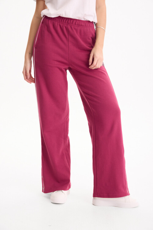 Pantalon Street Line Bordeaux