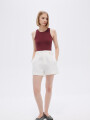 Short Alabas Marfil / Off White