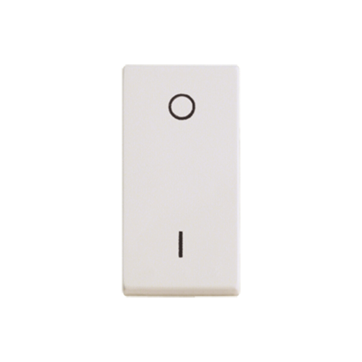 Módulo llave bipolar luminoso - Presta blanco - C51113 