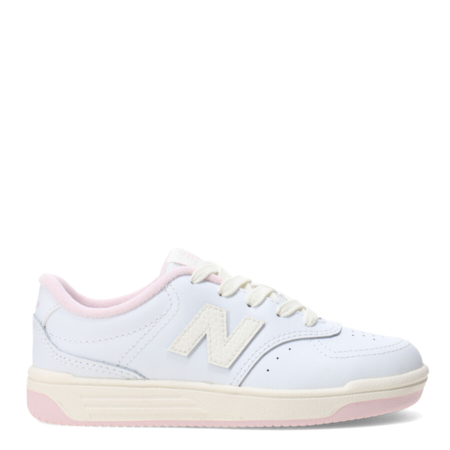 Championes de Niños New Balance Lifestyle Blanco - Natural - Rosado