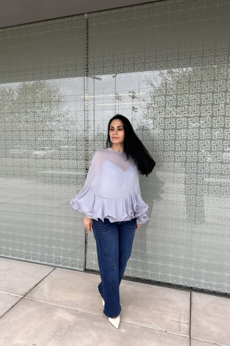Blusa Alba Gris