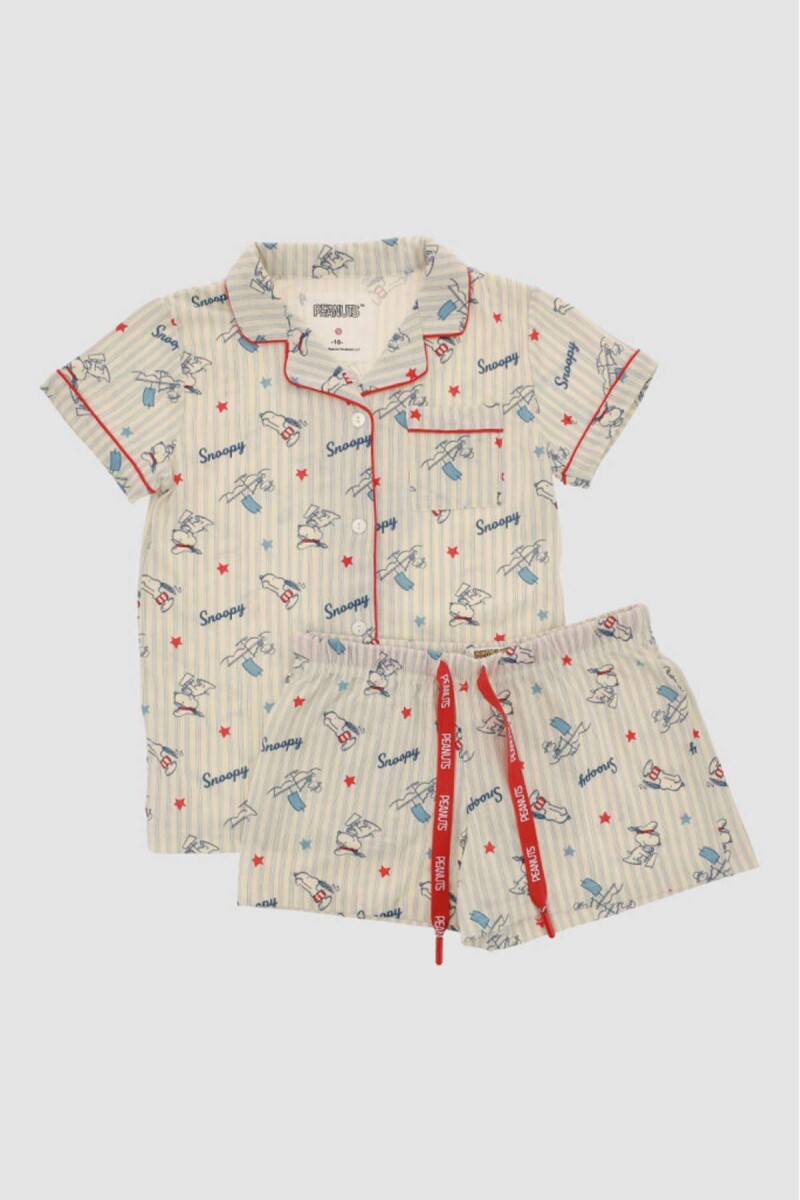 Snoopy Americano - Azul 