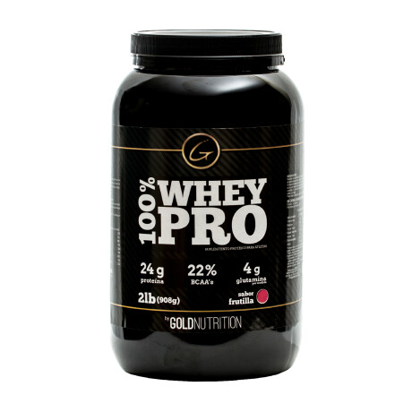 100% Whey Pro 2lb Gold Nutrition Vainilla