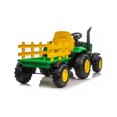 Tractor a Bateria para Niños FL3388B Verde/Amarillo