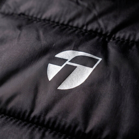 Campera Topper C/Capucha Abrigo Impermeable P/ Dama Negro2