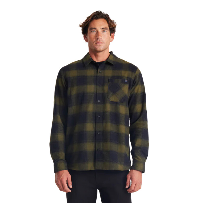 Camisa Roark Crossroads Flannel Camisa Roark Crossroads Flannel