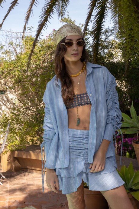 Camisa Alfalfa Celeste