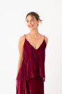 TOP BRETEL FINO EN VELVET Rosa