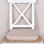 Almohadón para silla Beige – 37×40 cm