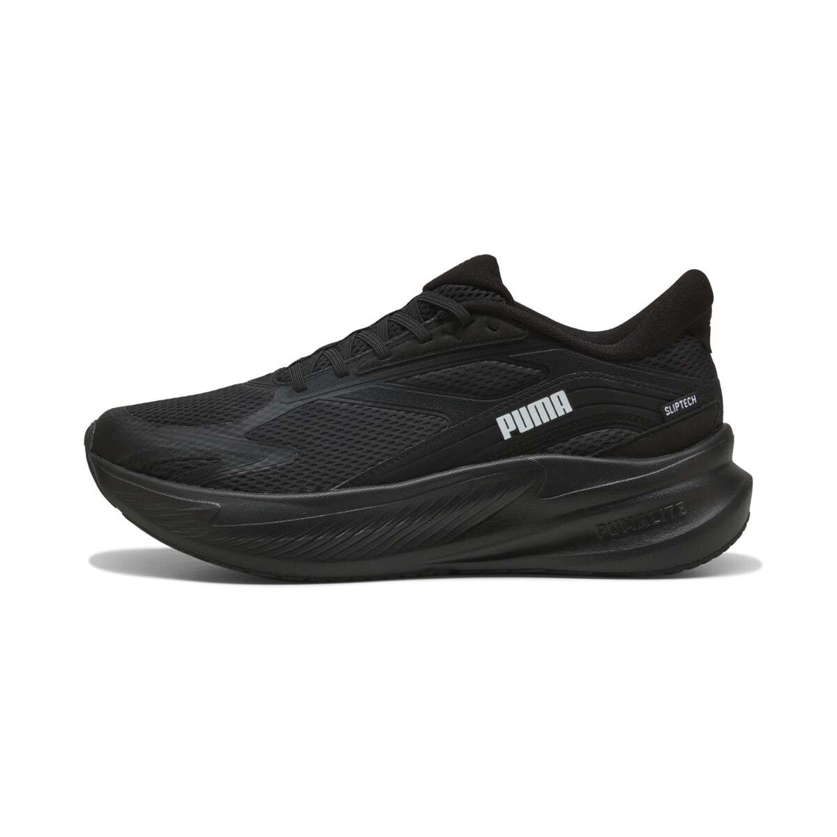 Championes Maxstride Lite Manga Larga Sliptech De Hombre - Negro 