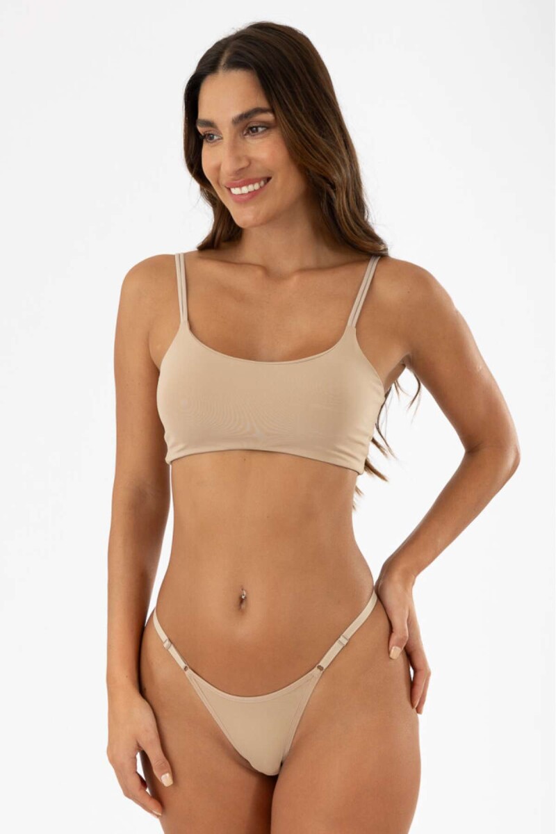 Colaless tiritas microfibra sacks - Marron 