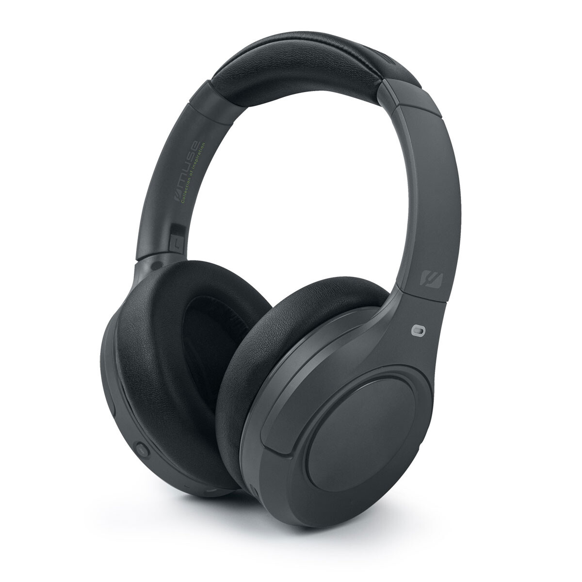 Auriculares Bluetooth Muse M295anc C/ Cancelacion Negro 