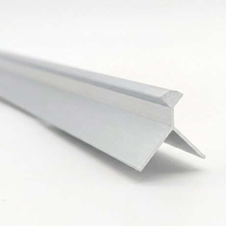 Perfil de Aluminio en Flecha para Porcelanatos Natural Perfil de Aluminio en Flecha para Porcelanatos Natural