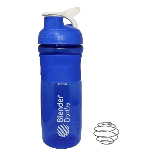 Caramañola Botella Deportiva Mezcladora Shaker Calidad Variante Color Azul