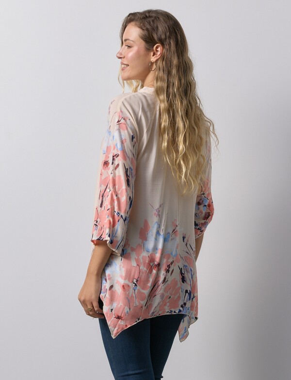 Blusa Printed BEIGE/MULTI