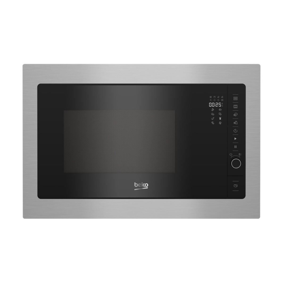 Microondas Inox empotrable con grill 25L Beko BMGB 25332 BG 