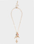 Collares Cortos Religioso Collares Largo Multi Dijes - Dorado