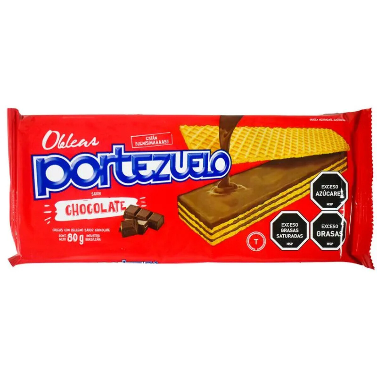 Oblea Portezuelo - Sabor Chocolate 