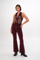 Chaleco Herebell Bordeaux