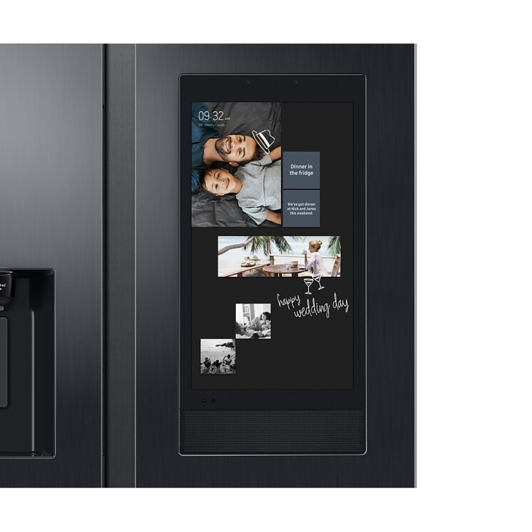 Heladera Samsung Side by Side 585 L Family Hub Negra RS58T5561B1 Heladera Samsung Side by Side 585 L Family Hub Negra RS58T5561B1