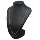 Cadena forcet en oro 18K: Largo 60 cm Cadena forcet en oro 18K: Largo 60 cm