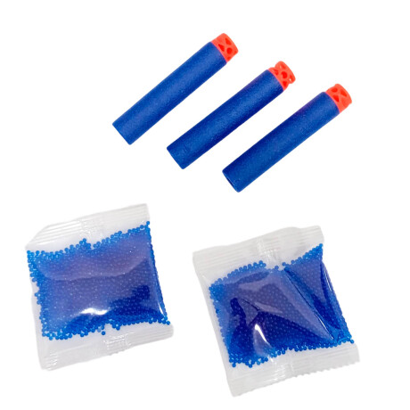 Pistola Hidrogel C/laser Semi Automática 5000 Balines Trex