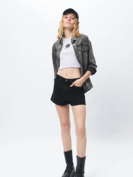 SHORT P.CAKE LIBEL NEGRO