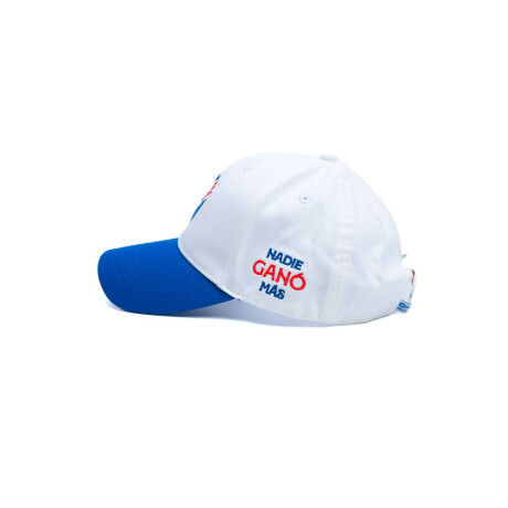 Gorra Nadie Gano Más Unisex Blanco