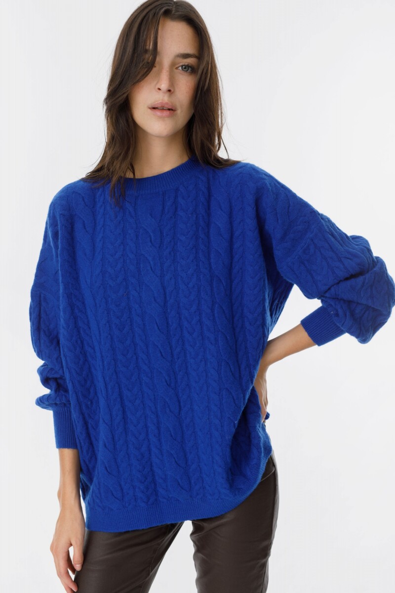 Sweater Barroco Azul