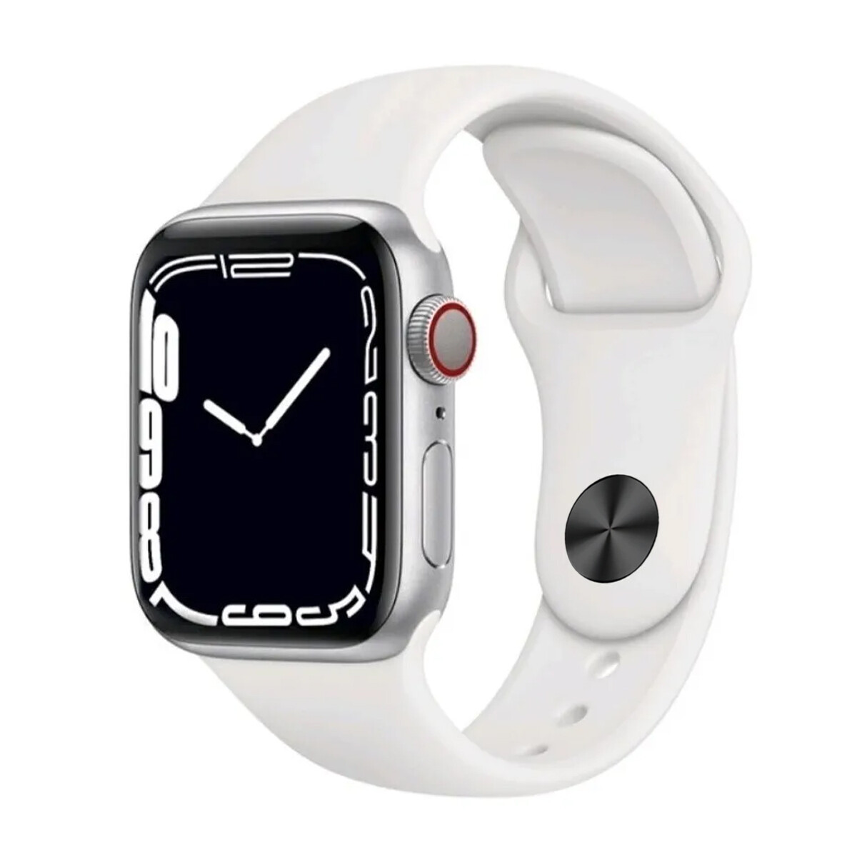 Smartwatch Reloj Inteligente BT A9 ProMax 2 Mallas Silicona - Blanco 