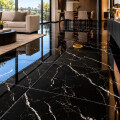 CERÁMICA PARA PISO MAXI NEGRO POLIDO "A" 62X120 CM Cerámica Para Piso Maxi Negro Polido "a" 62x120 Cm