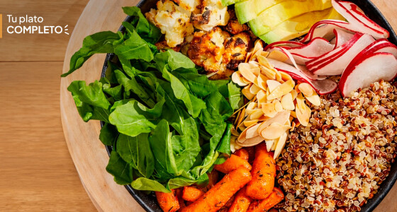 ¿Qué debería tener tu plato todos los días?