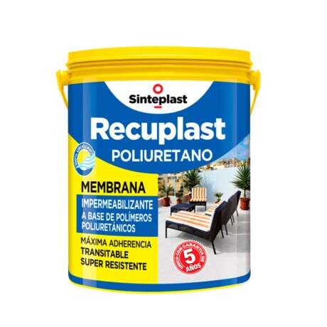 RECUPLAST MEMBRANA POLIURETANICA BLANCA 4KG SINTEPLAST ++ N/a