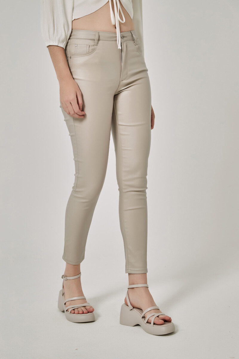 Pantalon Oval - Cemento 