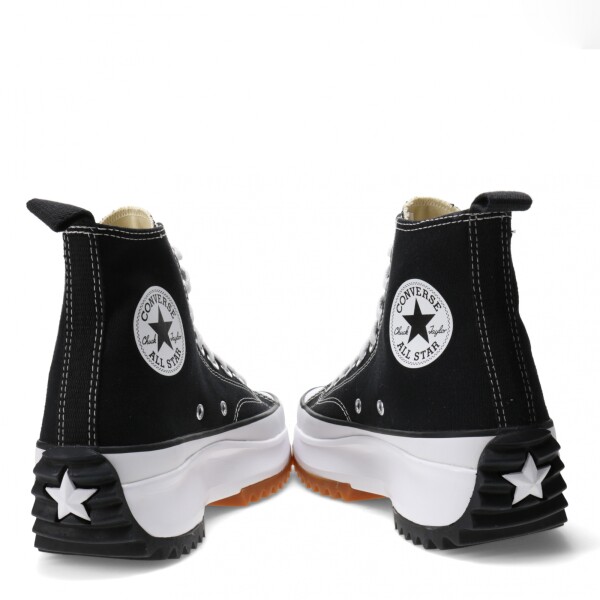 Championes Unisex Converse - All Star Run Star Hike Negro - Blanco