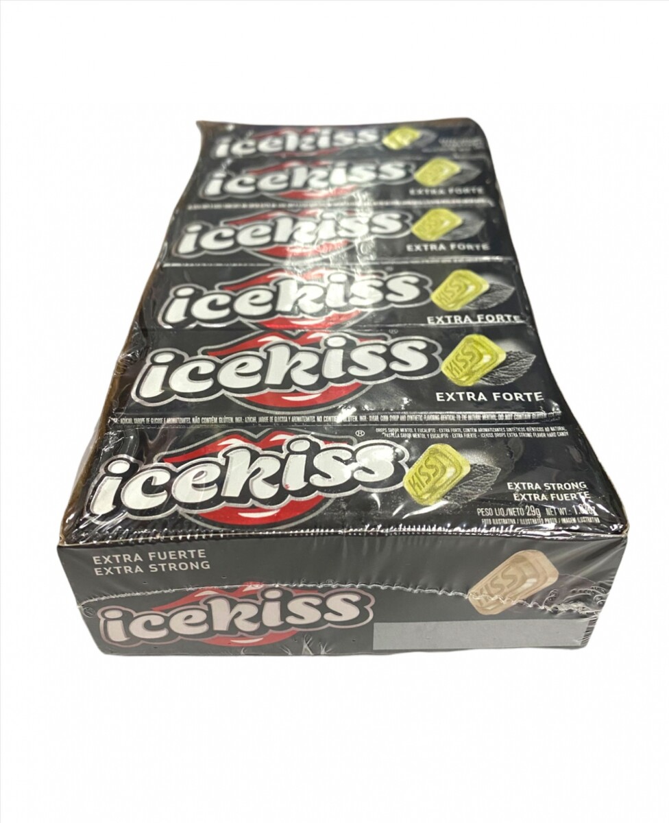 Pastillas Ice Kiss x 12 - Menta Extra Fuerte 