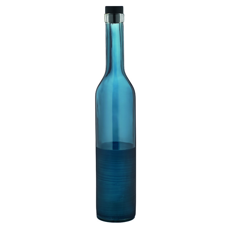 Aceitera de Vidrio Azul Cobalto con Tapa 500 ml ACEITERA VIDRIO C/TAPA AZUL COBALT REGNA