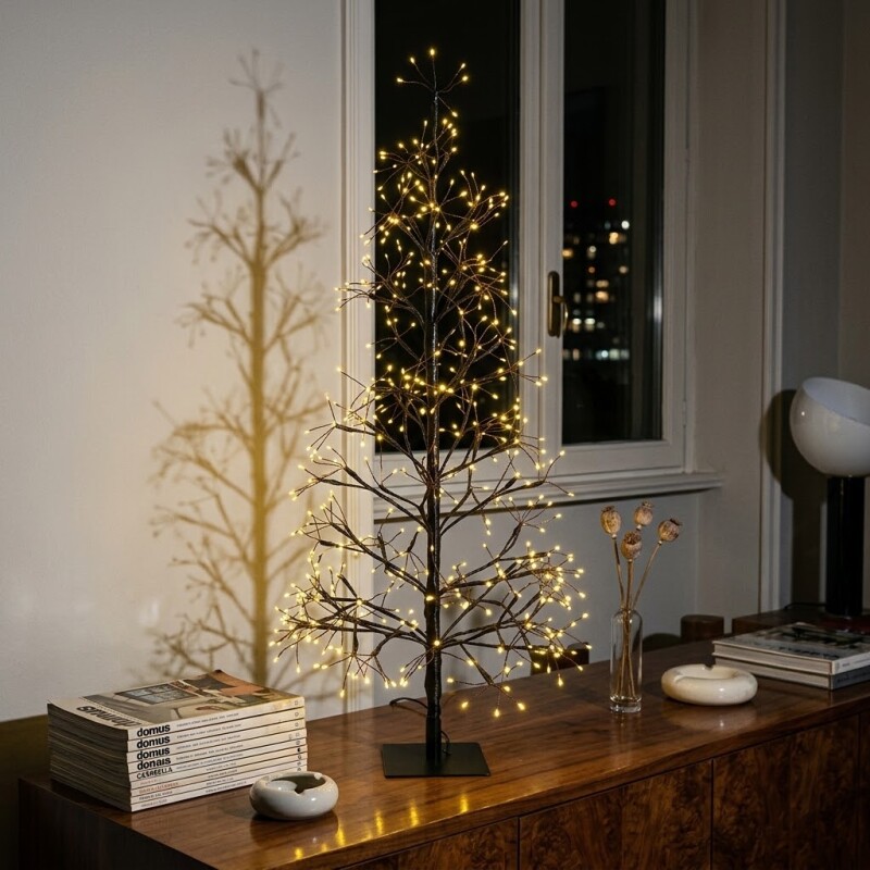Árbol de navidad 1000 luces LED - Negro Árbol de navidad 1000 luces LED - Negro