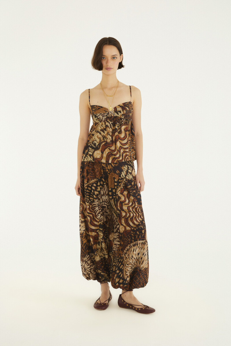 PANTALON BABUCHA Negro