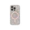Protector rígida para iPhone 16 Pro MagSafe flores rosa Protector Rígida Para Iphone 16 Pro Magsafe Flores Rosa