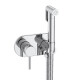 Kit Ducha Higienica De Empotrar En Cromo CROMO