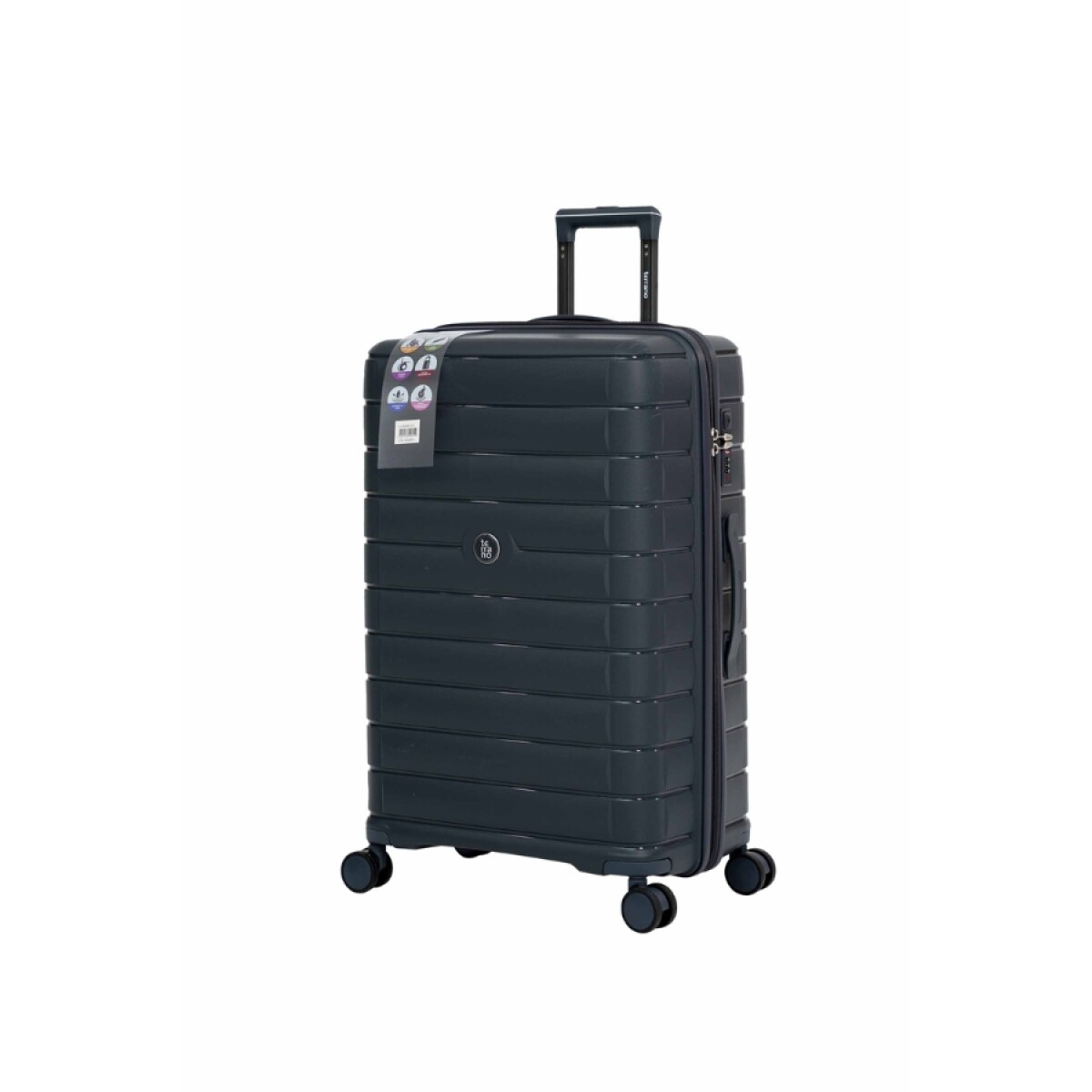 Valija Terrano Panam Grande - NEGRO 
