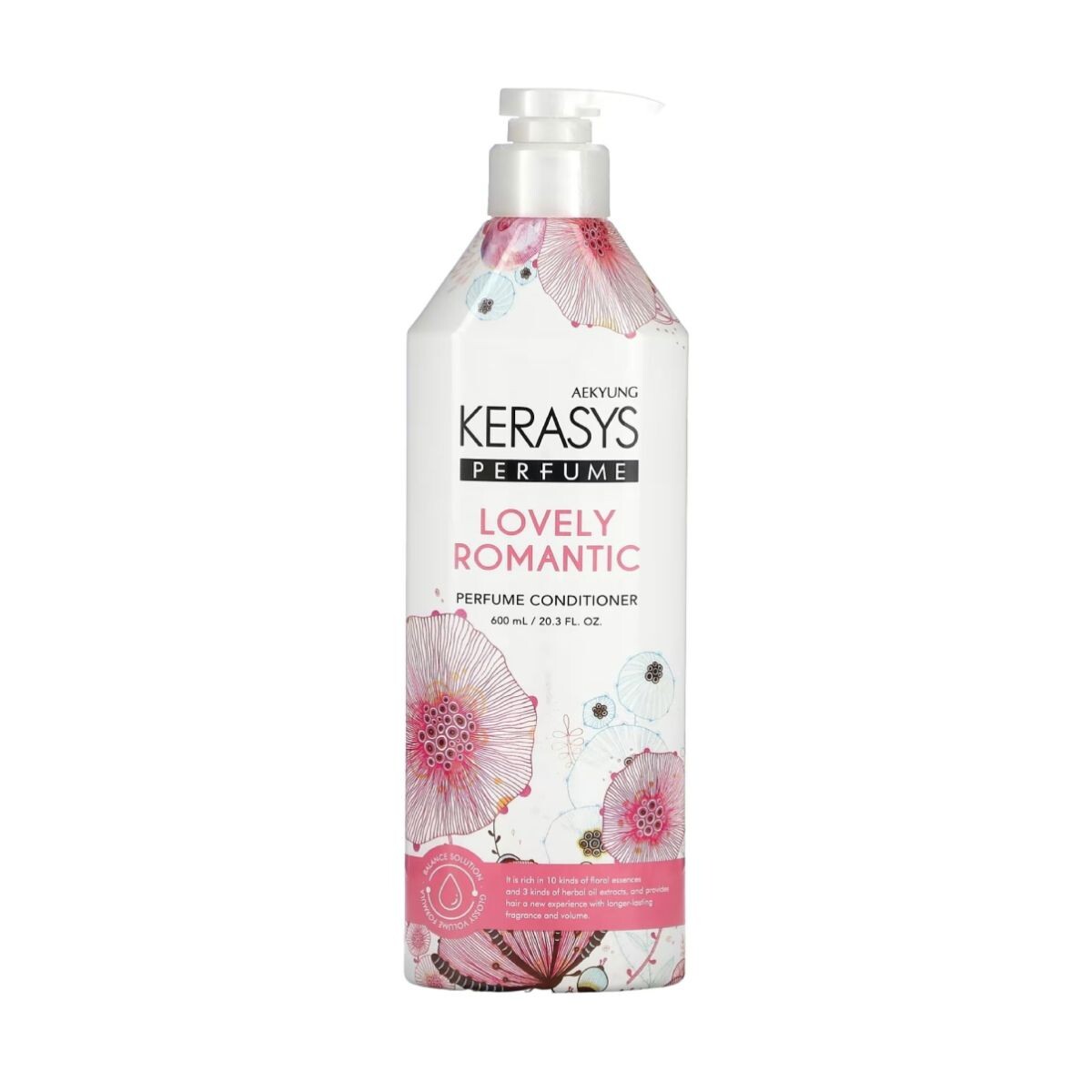 Acondicionador Kerasys Lovely Romantic 600ml 